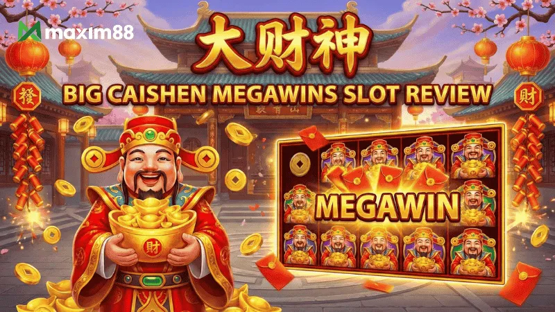 Big Caishen Megawins Slot Review at Maxim88