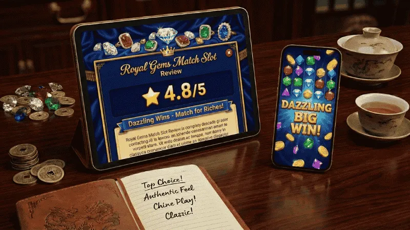 Royal Gems Match Slot Review by NextSpin at Maxim88